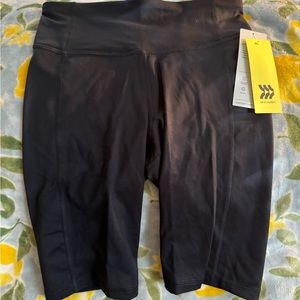 All in Motion Black Bike Shorts